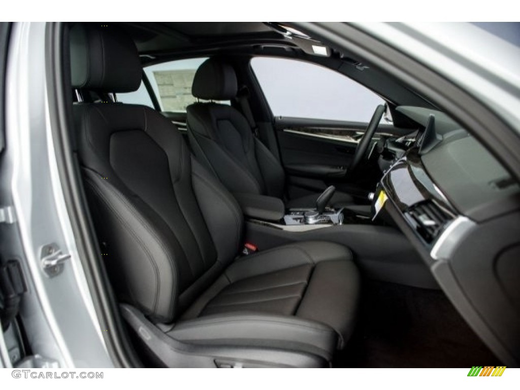 2017 5 Series 530i Sedan - Glacier Silver Metallic / Black photo #2