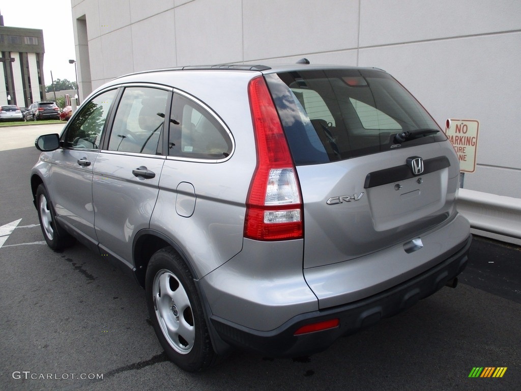 2008 CR-V LX 4WD - Whistler Silver Metallic / Black photo #3