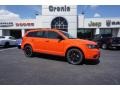 2017 Blood Orange Dodge Journey SXT  photo #1