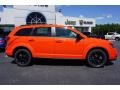 2017 Blood Orange Dodge Journey SXT  photo #8