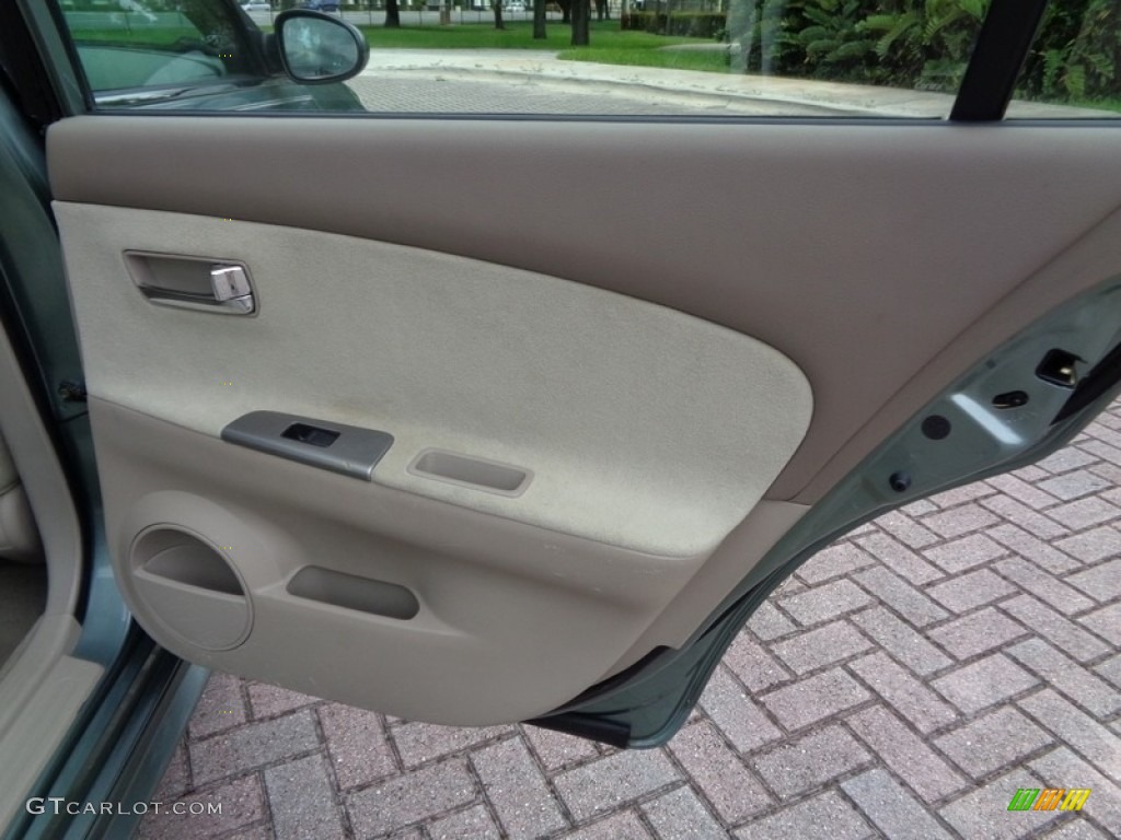 2006 Altima 2.5 S - Mystic Emerald Metallic / Frost photo #50