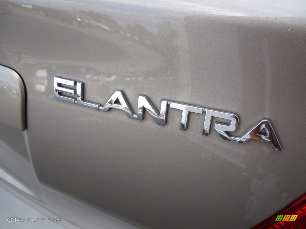2006 Elantra GLS Sedan - Champagne Beige / Beige photo #6