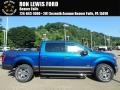 2017 Lightning Blue Ford F150 XLT SuperCrew 4x4  photo #1