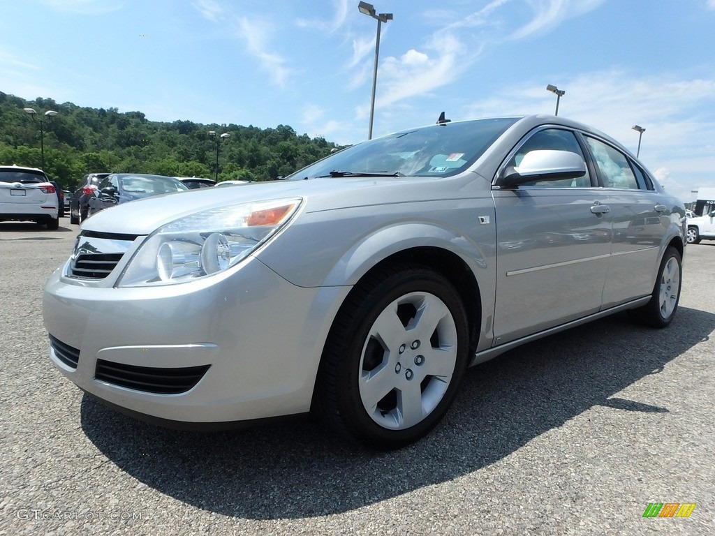 2008 Aura XE 3.5 - Silver Pearl / Gray photo #1