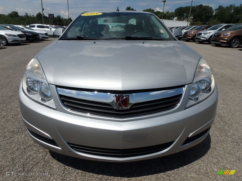 2008 Aura XE 3.5 - Silver Pearl / Gray photo #3