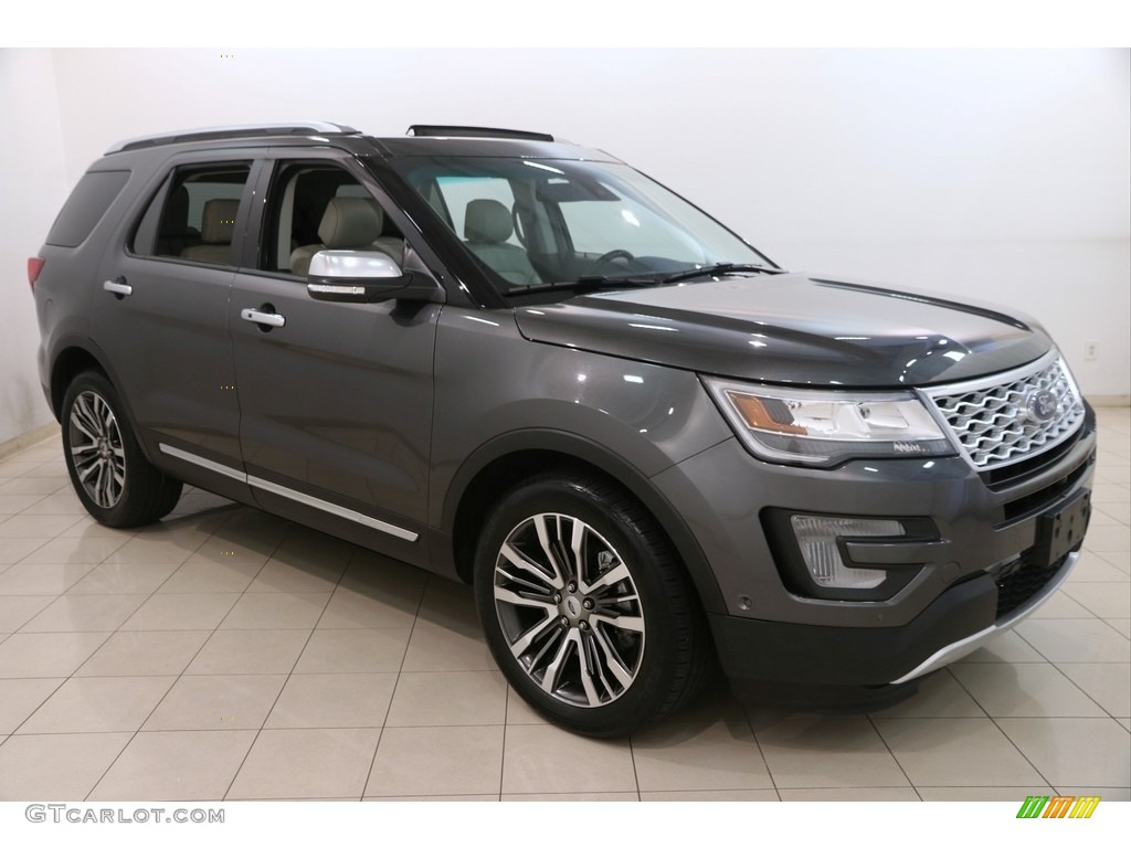 2016 Explorer Platinum 4WD - Magnetic Metallic / Platinum Medium Soft Ceramic Nirvana Leather photo #1