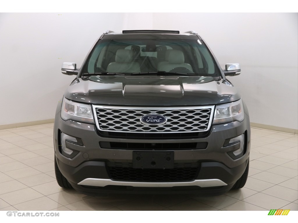 2016 Explorer Platinum 4WD - Magnetic Metallic / Platinum Medium Soft Ceramic Nirvana Leather photo #2