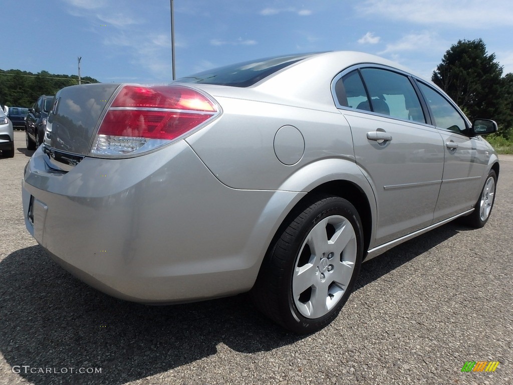 2008 Aura XE 3.5 - Silver Pearl / Gray photo #9