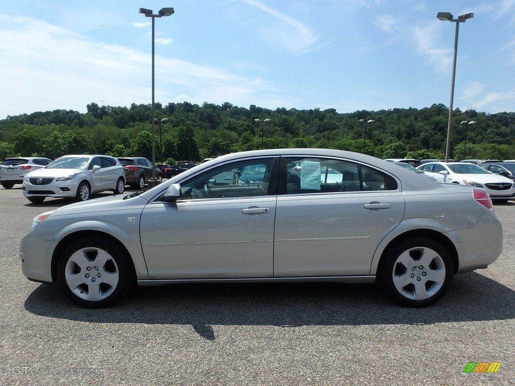 2008 Aura XE 3.5 - Silver Pearl / Gray photo #12