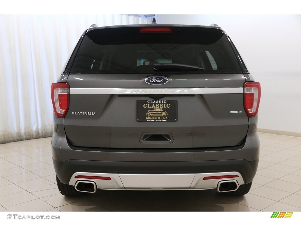 2016 Explorer Platinum 4WD - Magnetic Metallic / Platinum Medium Soft Ceramic Nirvana Leather photo #24