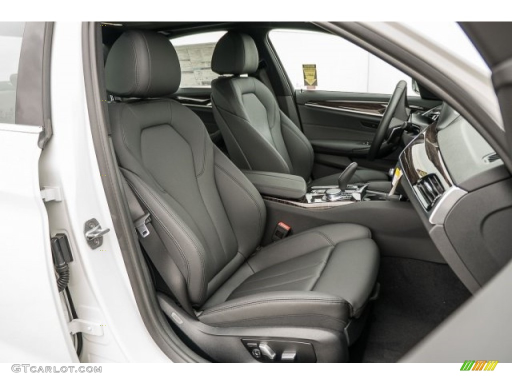 2017 5 Series 530i Sedan - Alpine White / Black photo #2