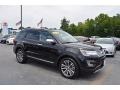 2016 Shadow Black Ford Explorer Platinum 4WD  photo #1