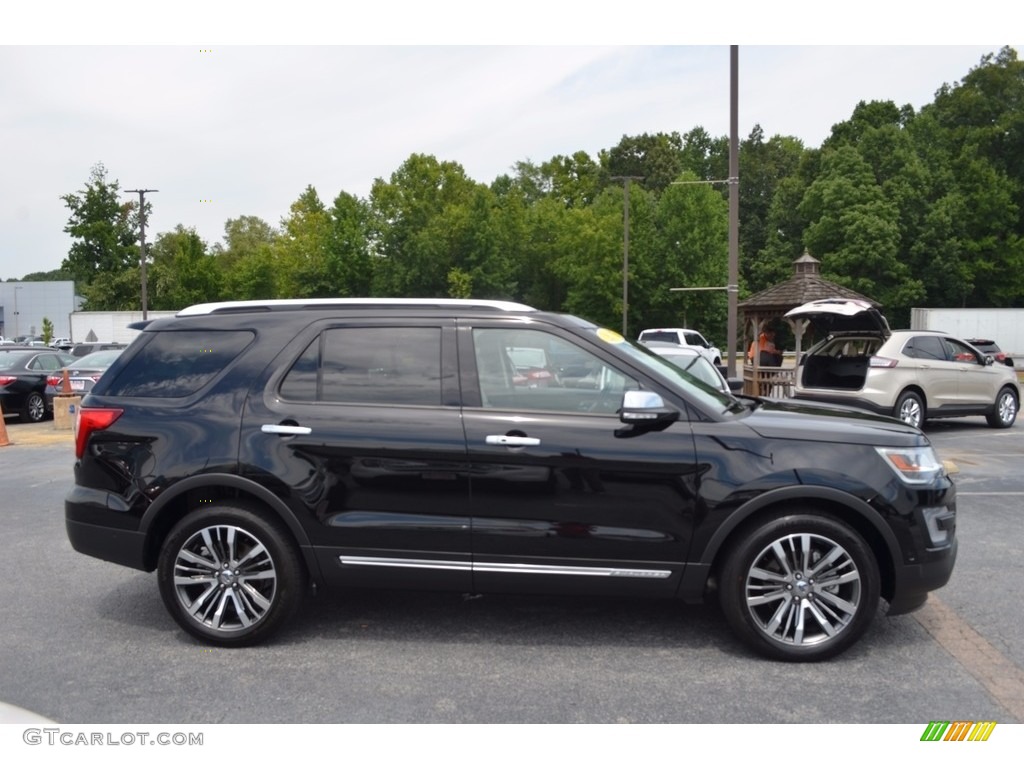 2016 Explorer Platinum 4WD - Shadow Black / Platinum Medium Soft Ceramic Nirvana Leather photo #2
