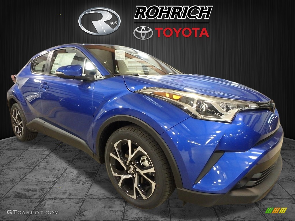 Blue Eclipse Metallic Toyota C-HR