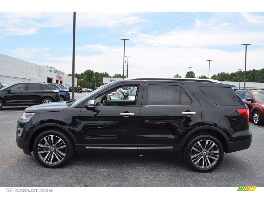 2016 Explorer Platinum 4WD - Shadow Black / Platinum Medium Soft Ceramic Nirvana Leather photo #5