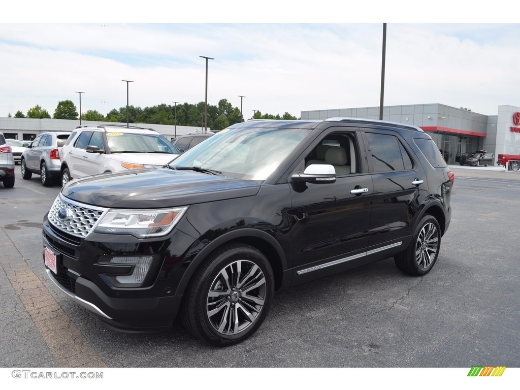 2016 Explorer Platinum 4WD - Shadow Black / Platinum Medium Soft Ceramic Nirvana Leather photo #6