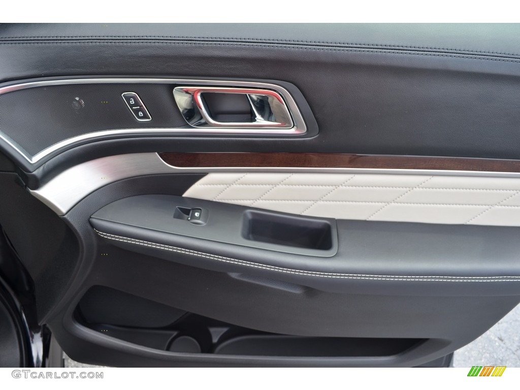 2016 Explorer Platinum 4WD - Shadow Black / Platinum Medium Soft Ceramic Nirvana Leather photo #17