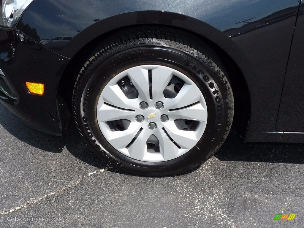 2015 Cruze LS - Black Granite Metallic / Jet Black/Medium Titanium photo #5