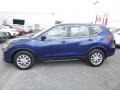 2017 Caspian Blue Nissan Rogue S AWD  photo #7