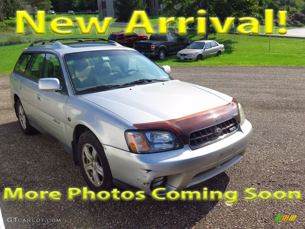 2004 Outback 3.0 L.L.Bean Edition Wagon - Silver Stone Metallic / Beige photo #1