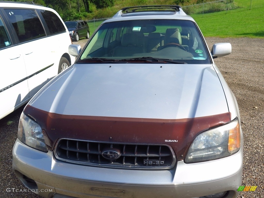 2004 Outback 3.0 L.L.Bean Edition Wagon - Silver Stone Metallic / Beige photo #2