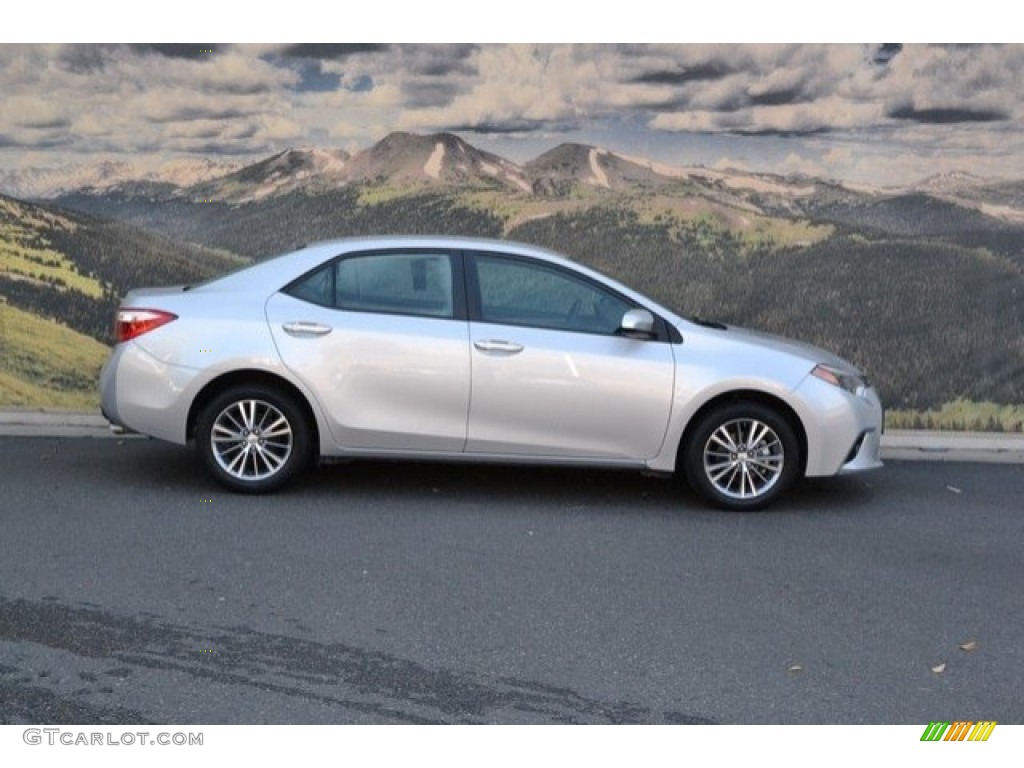 2014 Corolla LE - Classic Silver Metallic / Ash photo #2