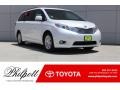 Blizzard White Pearl - Sienna XLE Photo No. 1