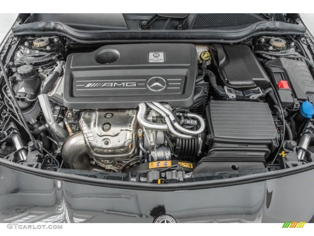 2018 Mercedes-Benz CLA AMG 45 Coupe 2.0 Liter Twin-Turbocharged DOHC 16-Valve VVT 4 Cylinder Engine Photo #121965089