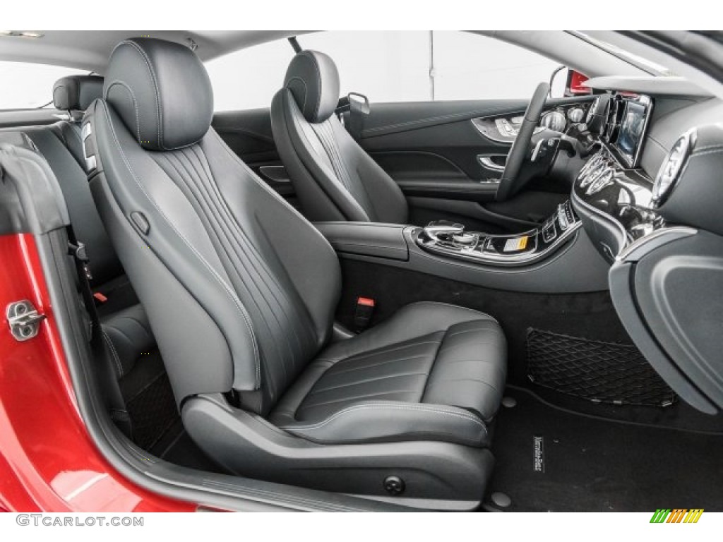 Black Interior 2018 Mercedes-Benz E 400 Coupe Photo #121965407