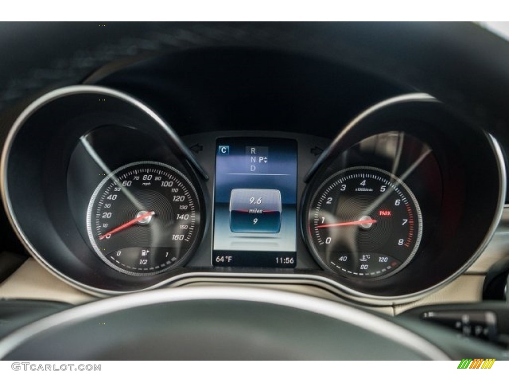 2017 Mercedes-Benz C 300 4Matic Sedan Gauges Photo #121965716