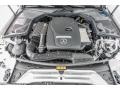2.0 Liter DI Turbocharged DOHC 16-Valve VVT 4 Cylinder 2017 Mercedes-Benz C 300 4Matic Cabriolet Engine