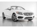 Polar White 2017 Mercedes-Benz C 300 4Matic Cabriolet Exterior