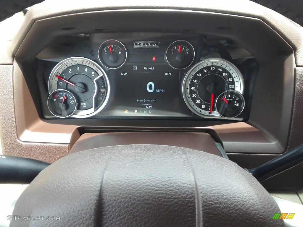 2017 Ram 3500 Laramie Crew Cab 4x4 Gauges Photo #121967210