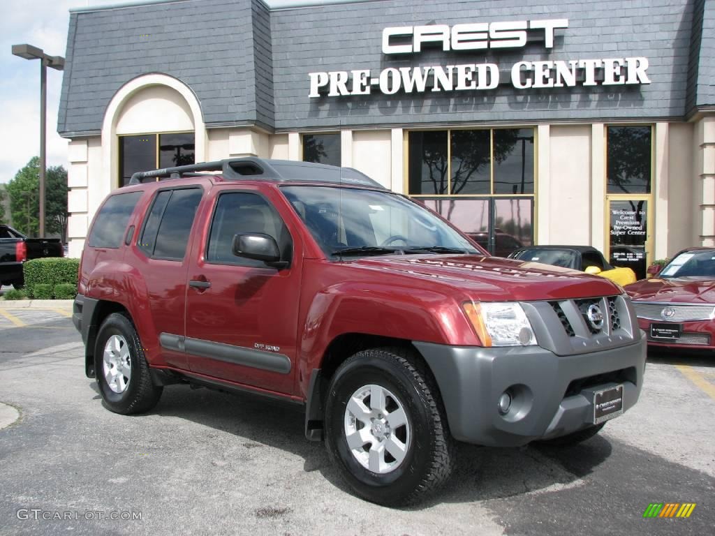 Red Brawn Pearl Nissan Xterra