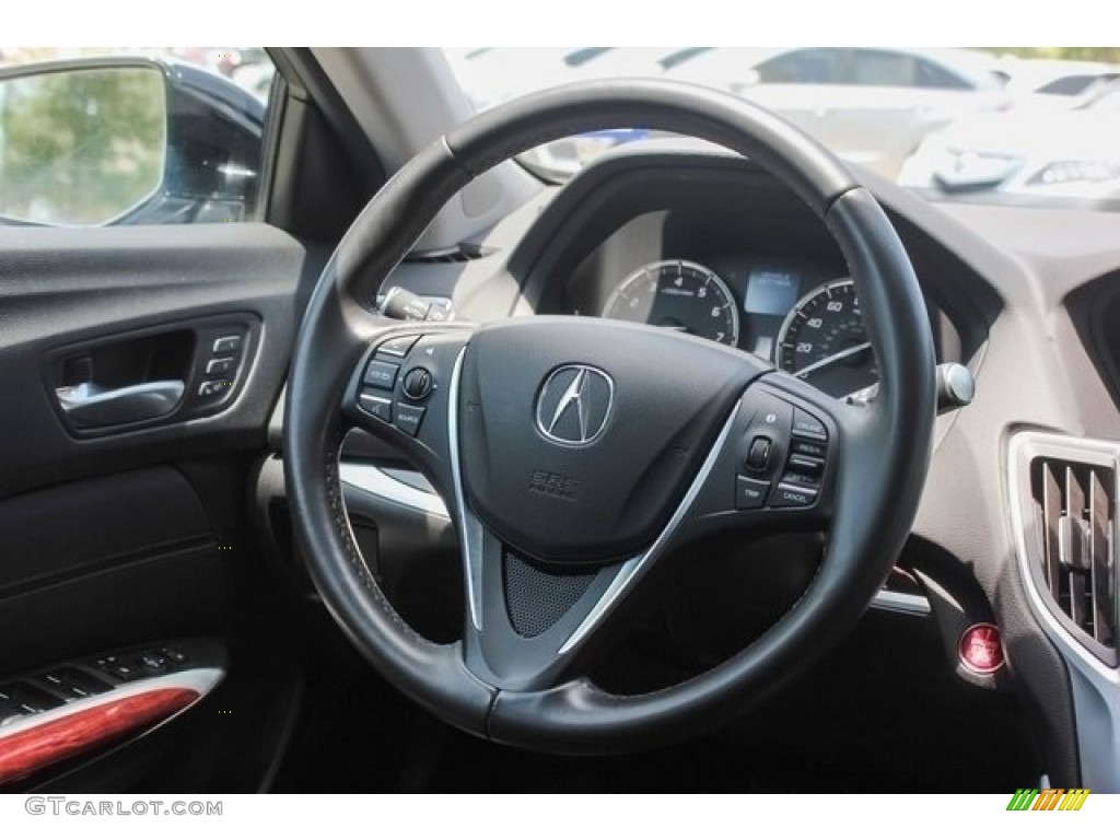 2015 TLX 2.4 - Slate Silver Metallic / Ebony photo #28