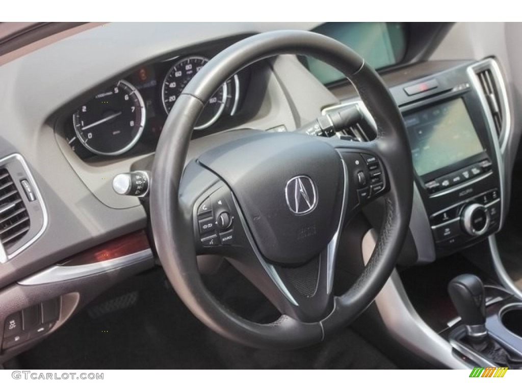 2015 TLX 2.4 - Slate Silver Metallic / Ebony photo #34