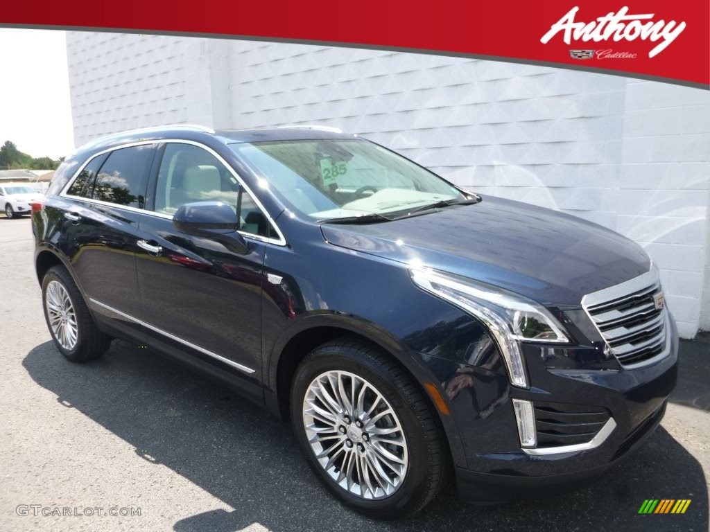 2017 XT5 Luxury AWD - Dark Adriatic Blue Metallic / Sahara Beige photo #1