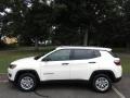 2017 Bright White Jeep Compass Sport  photo #1