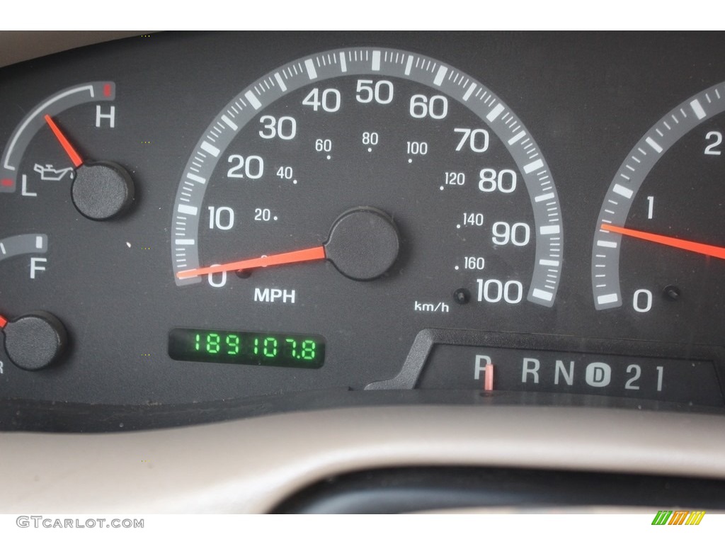 2003 F150 Lariat SuperCrew 4x4 - Dark Highland Green Metallic / Medium Parchment Beige photo #18