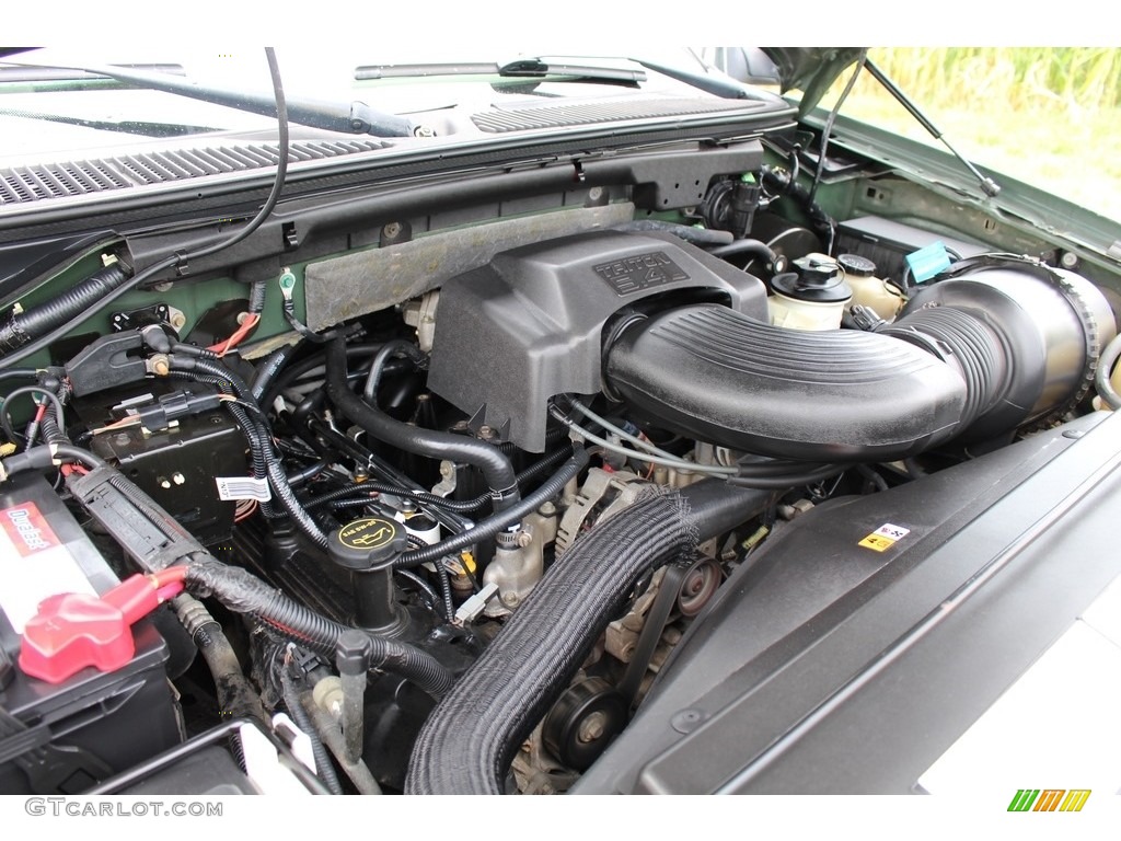 2003 F150 Lariat SuperCrew 4x4 - Dark Highland Green Metallic / Medium Parchment Beige photo #21