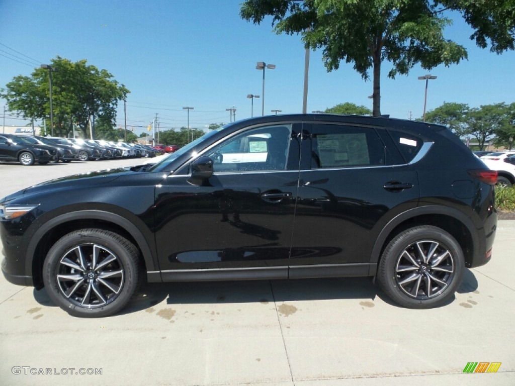 2017 CX-5 Grand Touring AWD - Jet Black Mica / Black photo #2