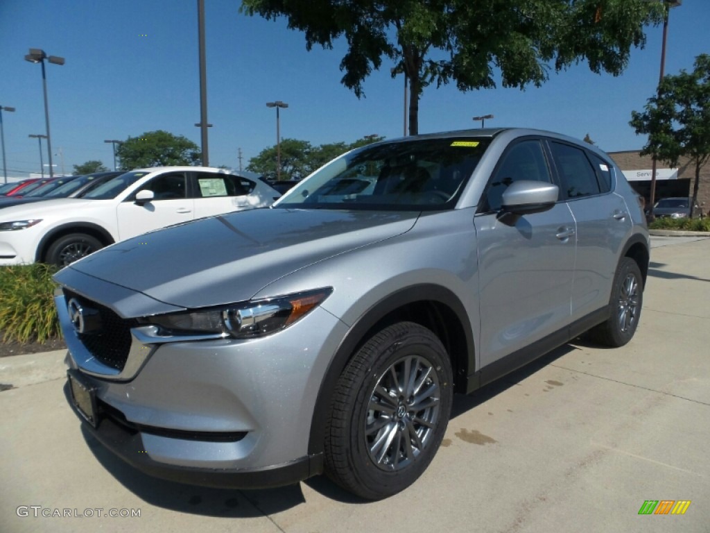 2017 CX-5 Touring AWD - Sonic Silver Metallic / Black photo #1