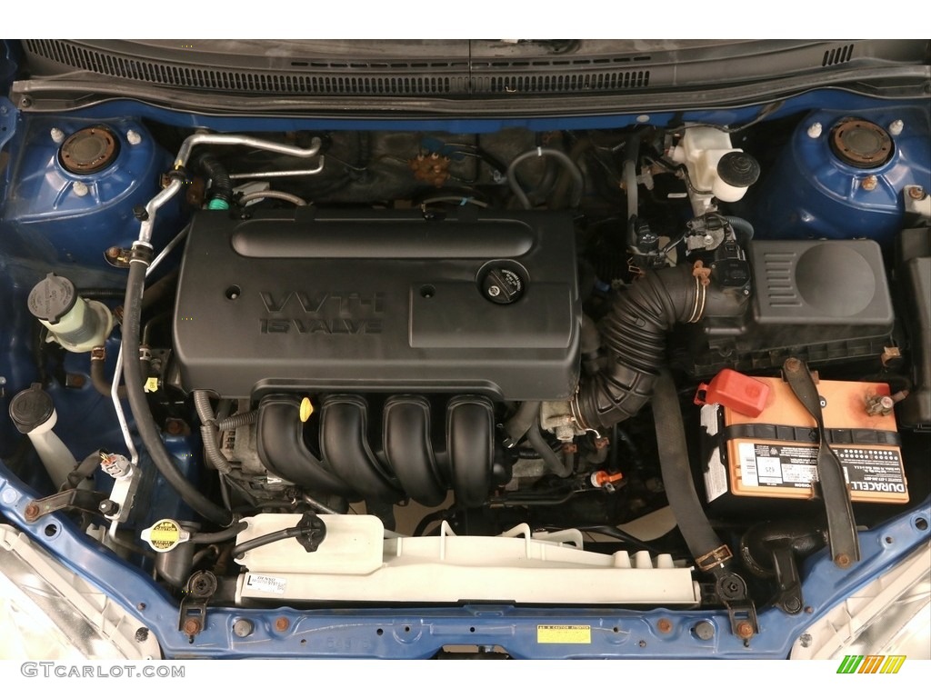 2008 Corolla S - Speedway Blue Metallic / Dark Charcoal photo #19