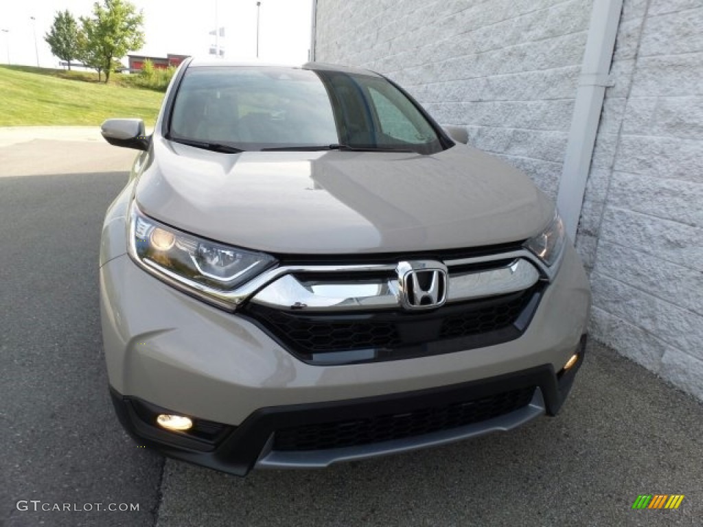 2017 CR-V EX-L AWD - Sandstorm Metallic / Ivory photo #4