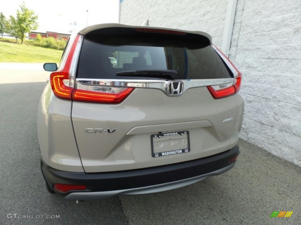 2017 CR-V EX-L AWD - Sandstorm Metallic / Ivory photo #7