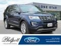 2017 Blue Jeans Ford Explorer XLT  photo #1