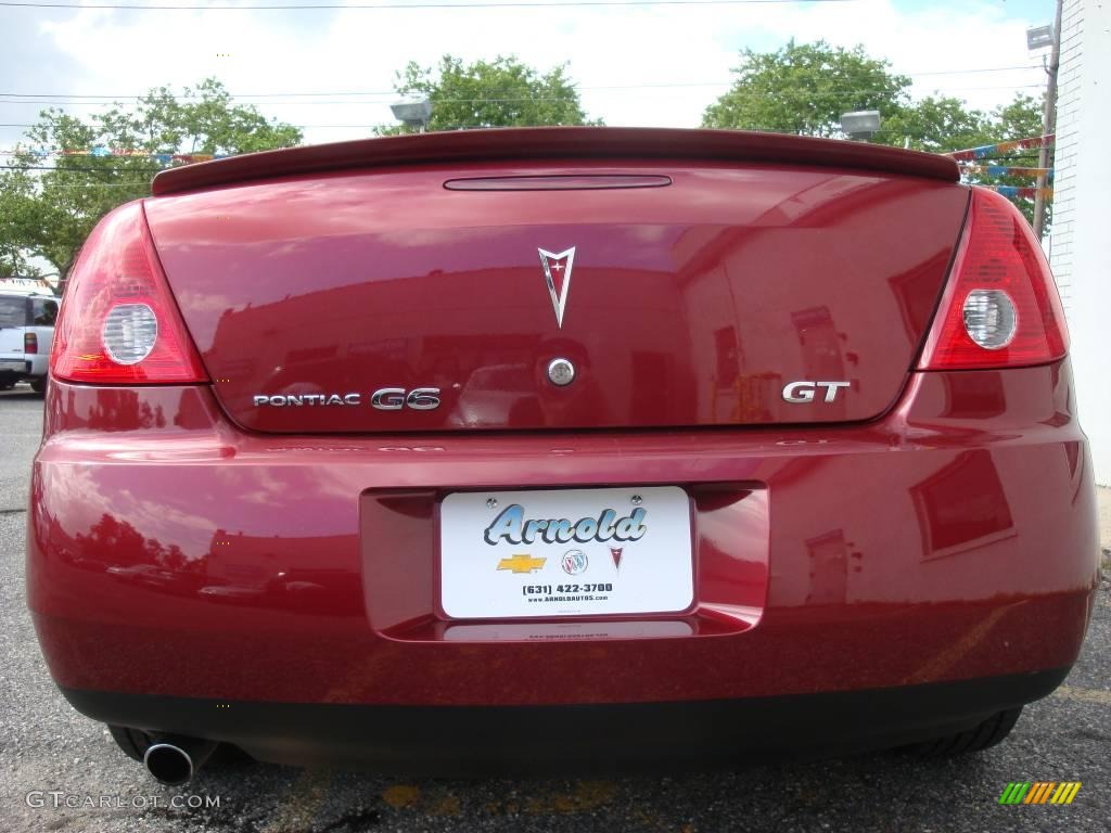 2009 G6 GT Sedan - Performance Red Metallic / Ebony photo #5