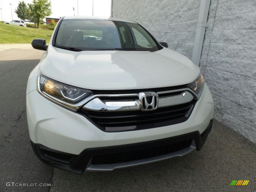 2017 CR-V LX AWD - White Diamond Pearl / Ivory photo #4