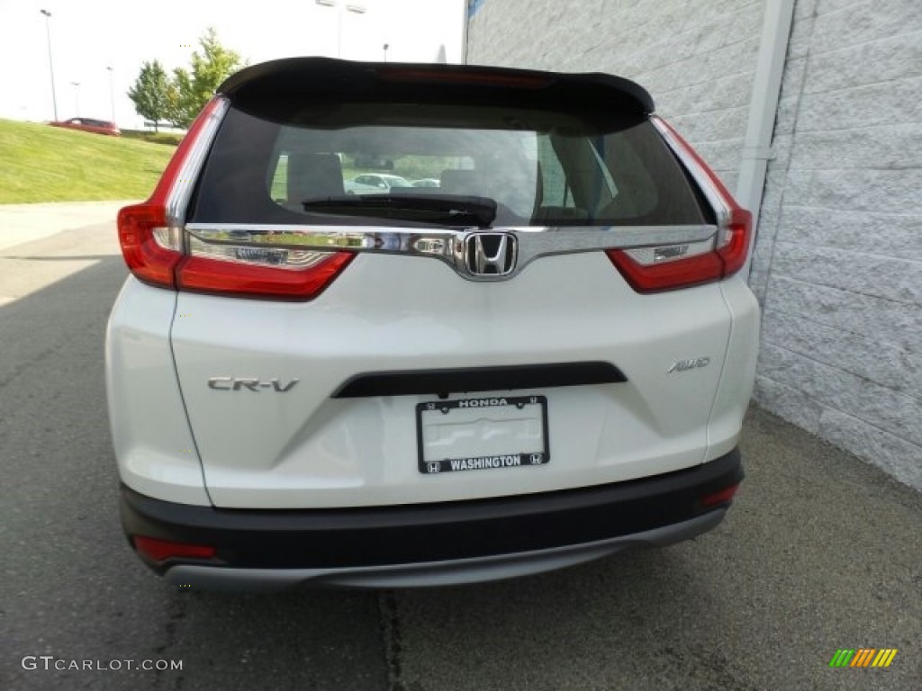 2017 CR-V LX AWD - White Diamond Pearl / Ivory photo #7