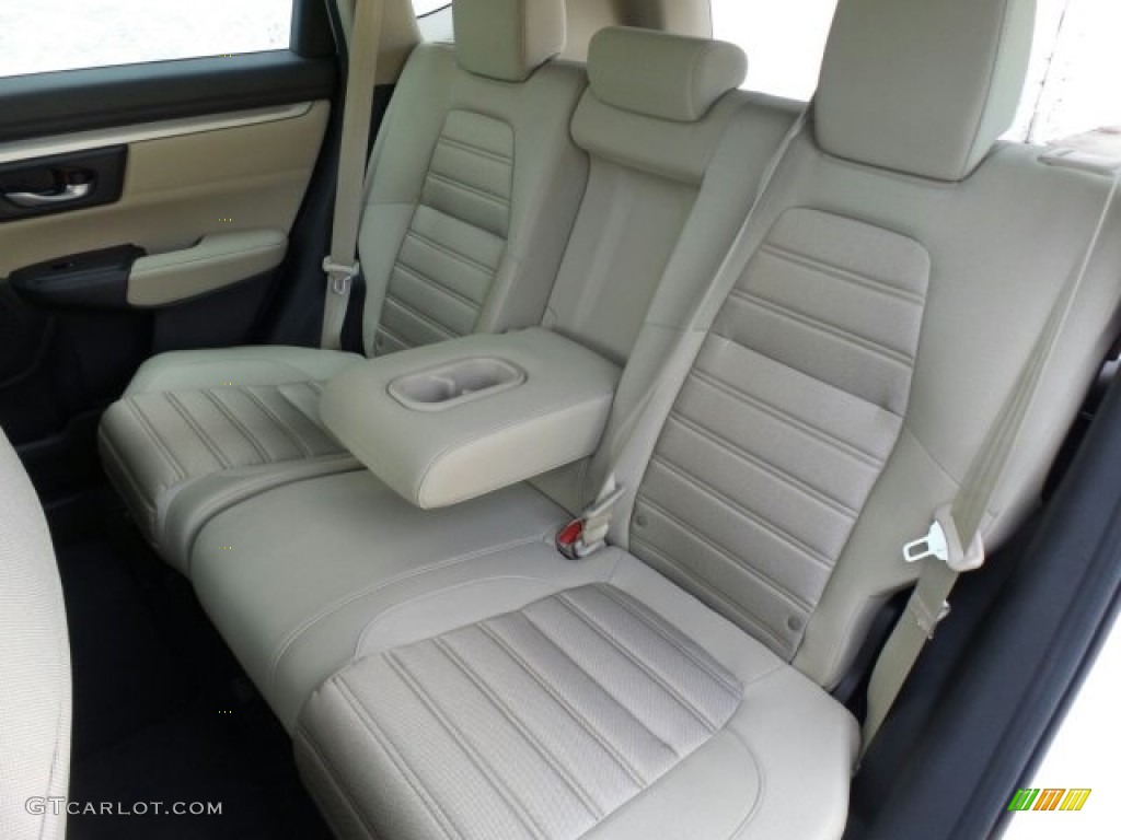 2017 CR-V LX AWD - White Diamond Pearl / Ivory photo #11
